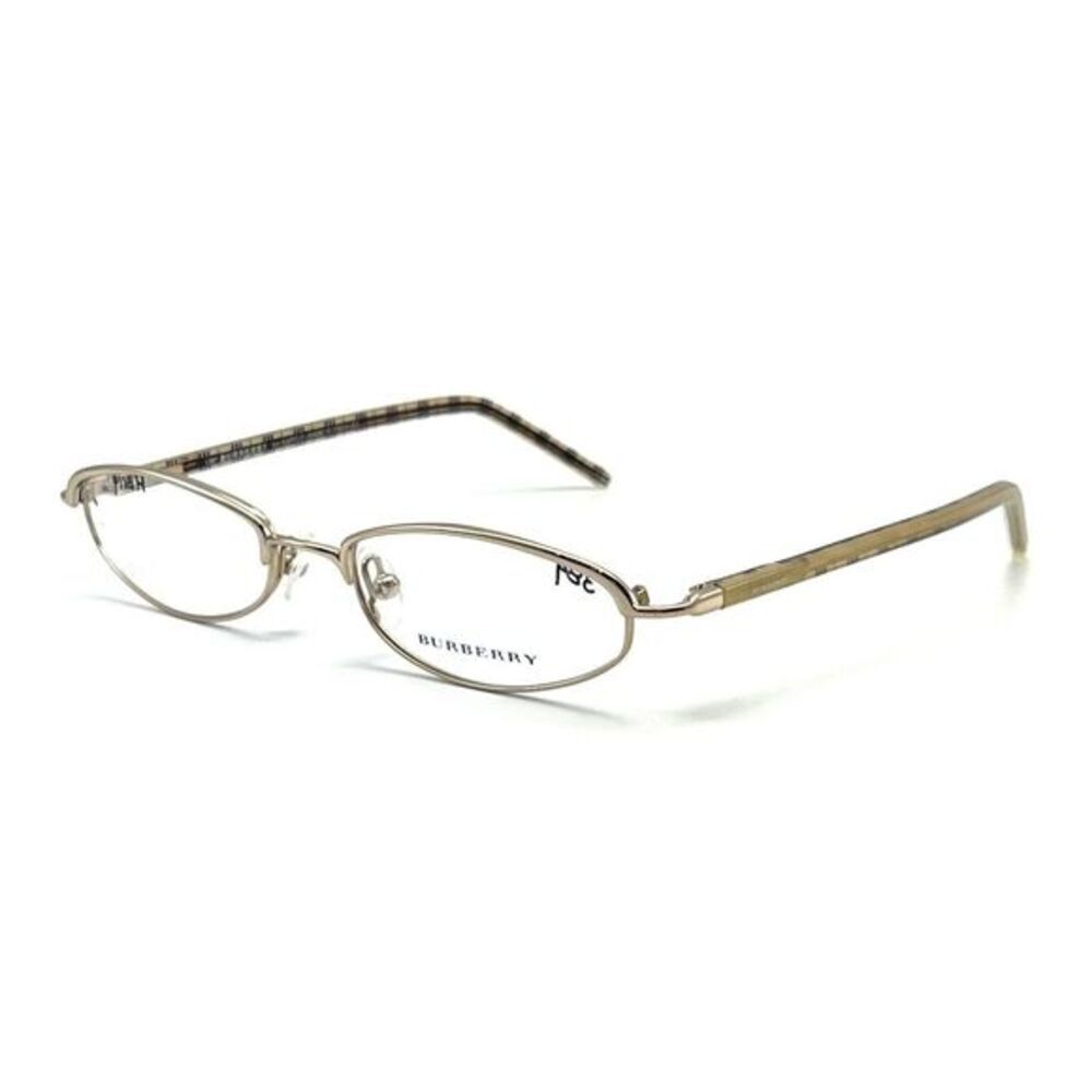 NEW BURBERRY BE8911U J19 GOLD AUTHENTIC EYEGLASSES 140